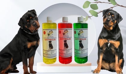 Swacch Shampoo Specially Formulated for Rottweiler (1 Litre) (Combo Pack of 3) Lemon, Jasmine & Neem Alovera