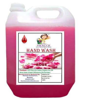 Swacch Hand Wash (10 Litre) Rose