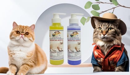 SWACCH Premium Shampoo for American Bobtail (200ML) (Combo Pack of 2) Lemon & Lavender