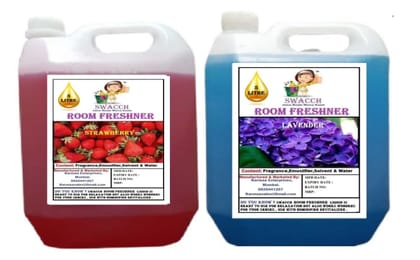 Swacch Room Freshner (5 Litre) (Pack of 2) Strawberry & lavender