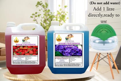 Swacch Room Freshner (5 Litre) (Pack of 2) Strawberry & lavender