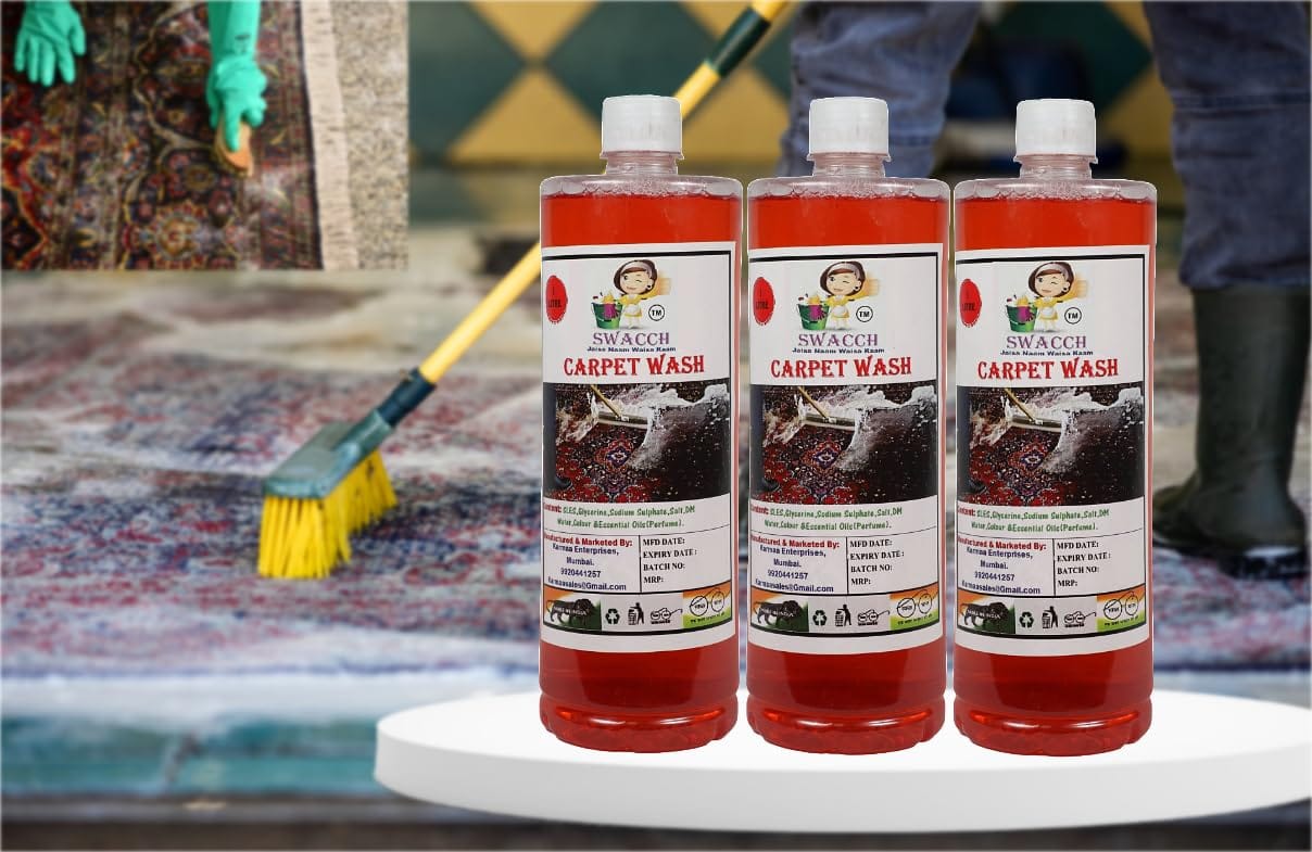Swacch Carpet Wash (1 Litre) (Pack of 3)