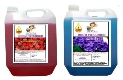 Swacch Room Freshner (5 Litre) (Pack of 2) Strawberry & lavender