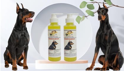 SWACCH Premium Shampoo for Doberman (200ML) (Pack of 2) Lemon