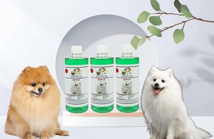 Swacch Shampoo Specially Formulated for Spitz (Combo Pack of 3) Neem Alovera