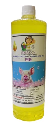 Swacch Shampoo Specially Formulated for Pig (1 Litre) Lemon
