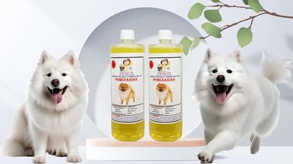 Swacch Shampoo Specially Formulated for Pomeranian (1 Litre) (Combo Pack of 2) Lemon