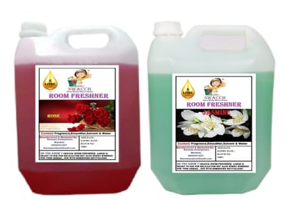 Swacch Room Freshner (5 Litre) (Pack of 2) Rose & Jasmine