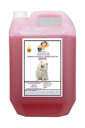 Swacch Shampoo Specially Formulated for Spitz (5 Litre) Jasmine Swacch Shampoo Specially Formulated for Spitz (5 Litre) Jasmine