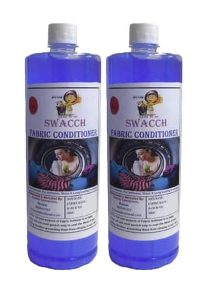 Swacch Fabric Conditioner (1 Litre) (Pack of 2) Lavender Swacch Fabric Conditioner (1 Litre) (Pack of 2) Lavender