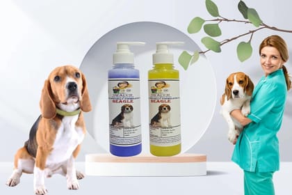 SWACCH Premium Shampoo for Beagle (200ML) (Pack of 2) Lavender, Lemon SWACCH Premium Shampoo for Beagle (200ML) (Pack of 2) Lavender, Lemon