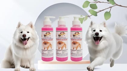 SWACCH Premium Shampoo for Pomeranian (200ML) (Pack of 3) Rose