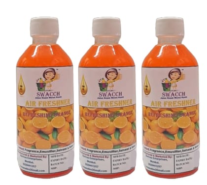 Swacch Air Freshner (200ml) (Pack of 3) Orange