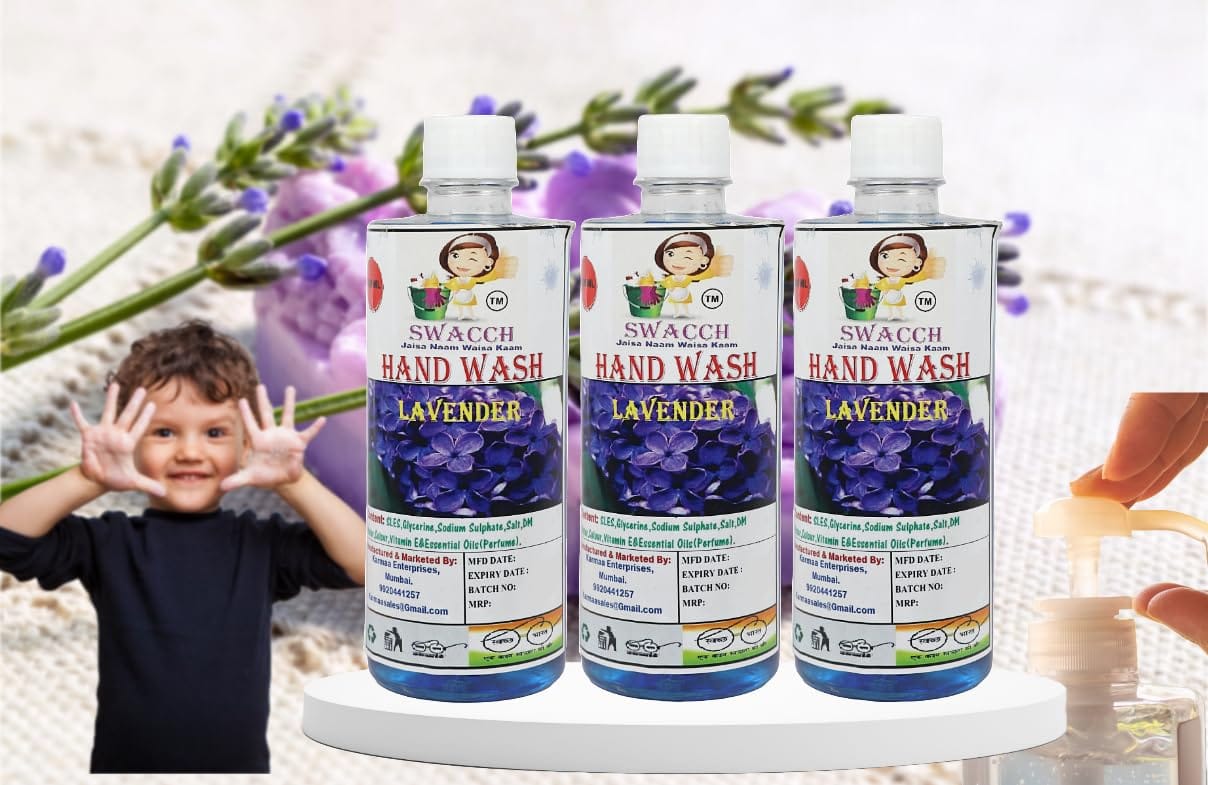 Swacch Hand Wash (500ml) (Pack of 3) Lavender