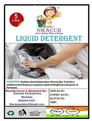 BUY 1 GET 1 Free Liquid Detergent (5 Litre) (Pack of 2) Mogra BUY 1 GET 1 Free Liquid Detergent (5 Litre) (Pack of 2) Mogra