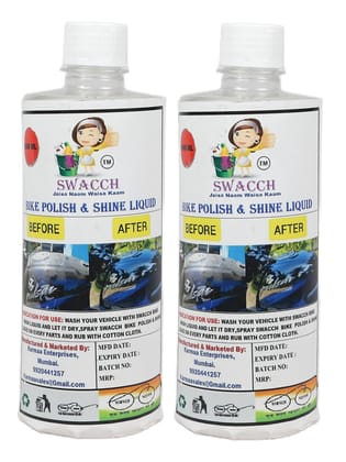 BIKE POLISH LIQUID 500ML (PACK OF 2)