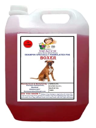 SWACCH Shampoo Specially FORMULATED for Boxer (10 Litre) Jasmine