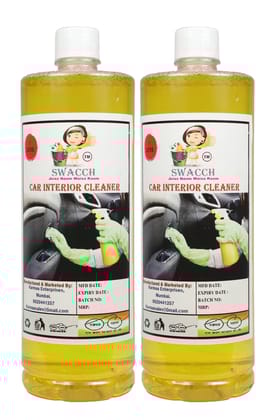 Swacch Car Interior Cleaner (1 Litre) (Pack of 2)