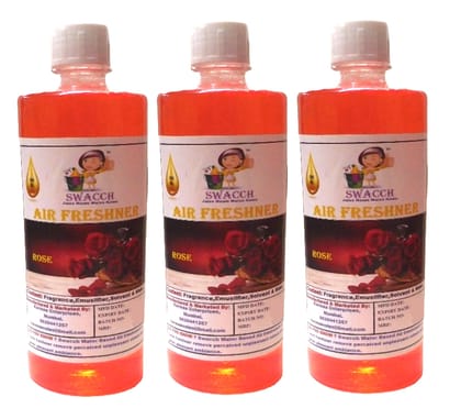 Swacch Air Freshner (500ml) (Pack of 3) Rose
