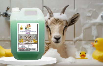 Swacch Shampoo Specially Formulated for Goat (5 Litre) Neem Alovera