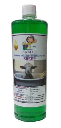 Swacch Shampoo Specially Formulated for Sheep (1 Litre) Neem Alovera