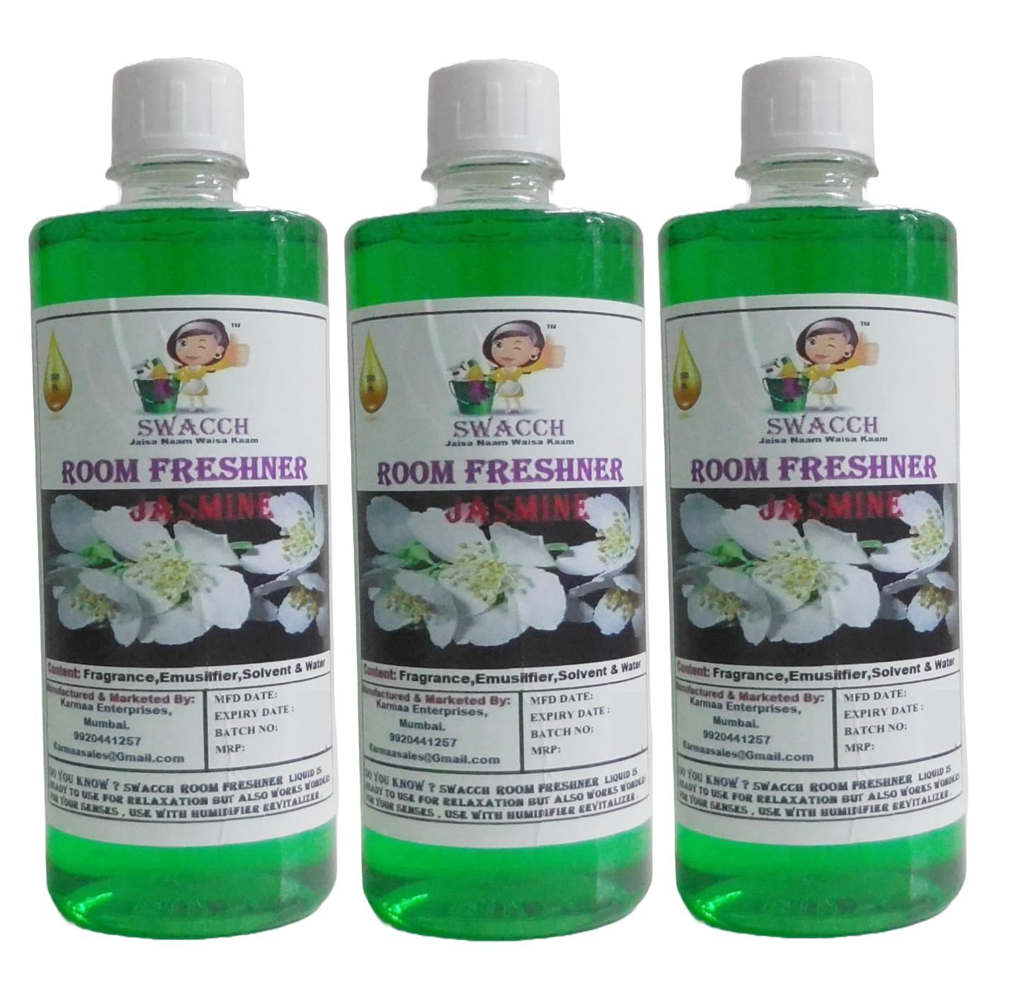 Swacch Room Freshner (500ml) (Pack of 3) Jasmine