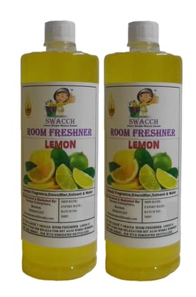 Swacch Room Freshner (1 Litre) (Pack of 2) Lemon