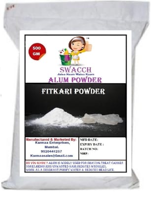 Alum Powder (Fitkari Powder) 500gm Alum Powder (Fitkari Powder) 500gm