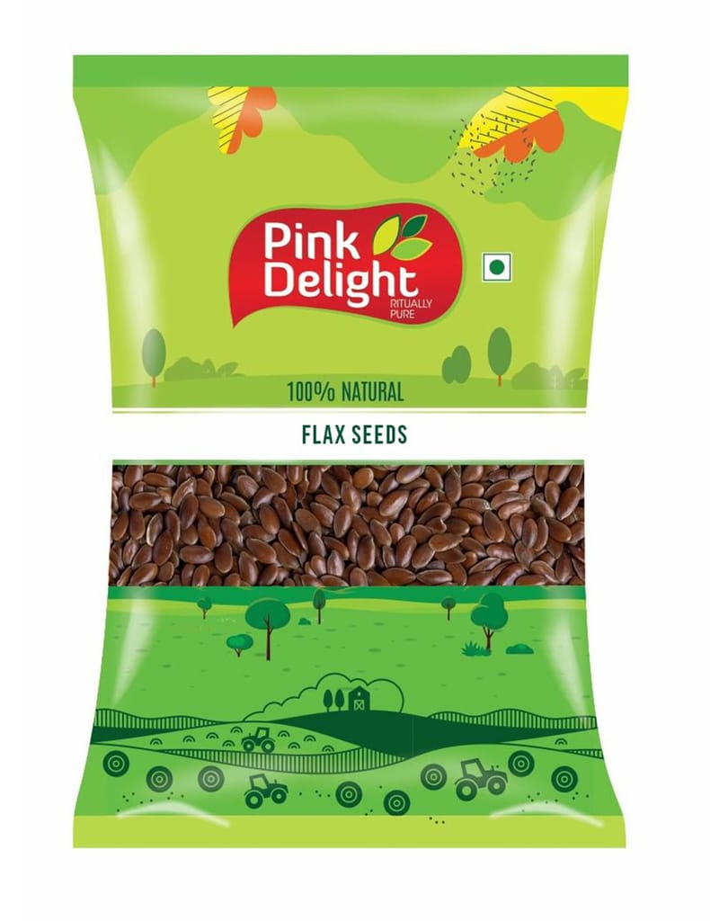 Pink Delight | Super Seeds Combo | Chia+Sunflower+Pumpkin+Flax (Alsi) Seeds | 250 Gm Each | Pack of 4 | 1 Kg Pack