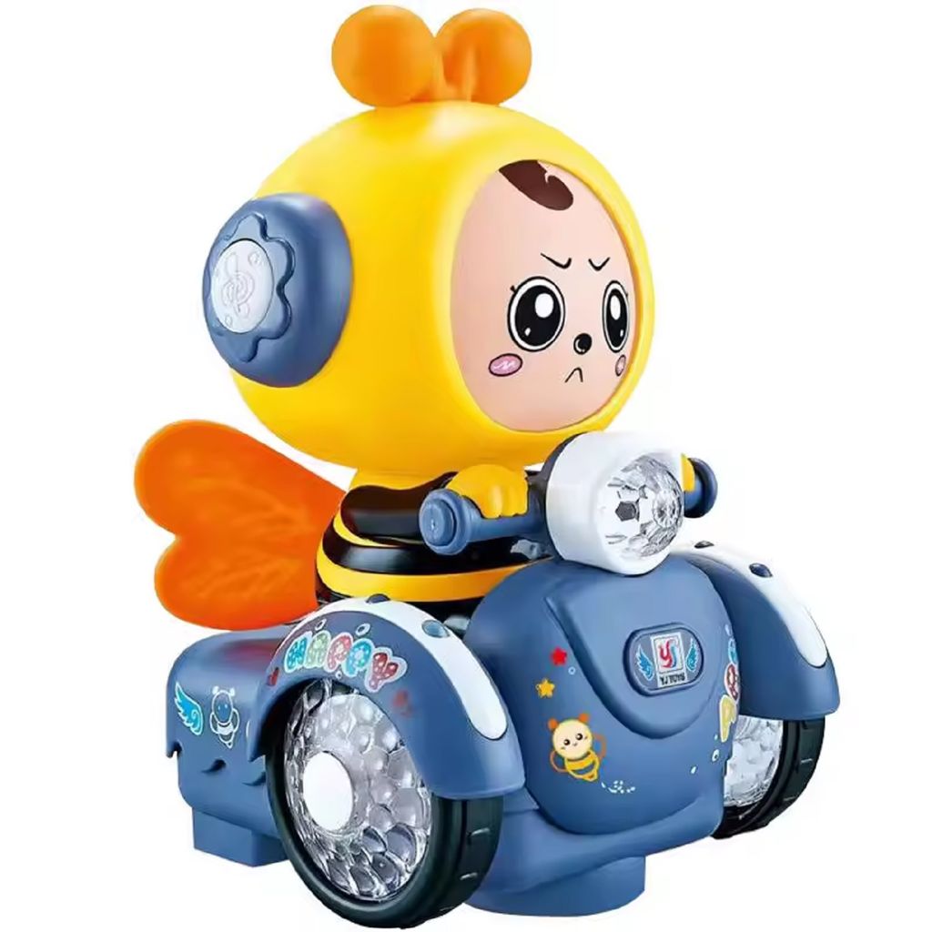 KTRS ENTERPRISE Changing face cartoon bee car 4 cute expressions electricity universal riding sound and light wholesale gifts kids toys - Toys and Games | Buy online on ZillyBuy