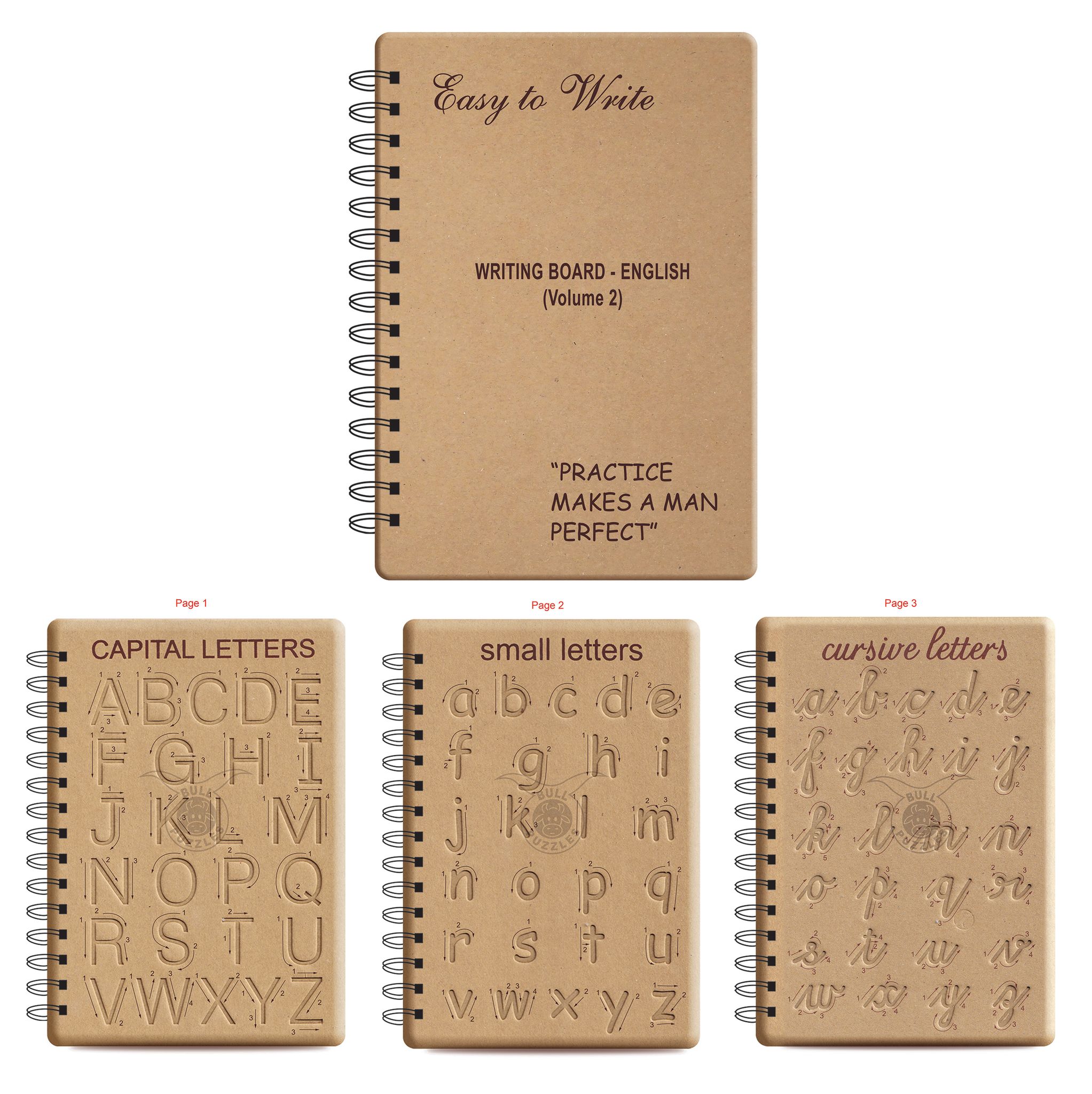 Writing Board Book English