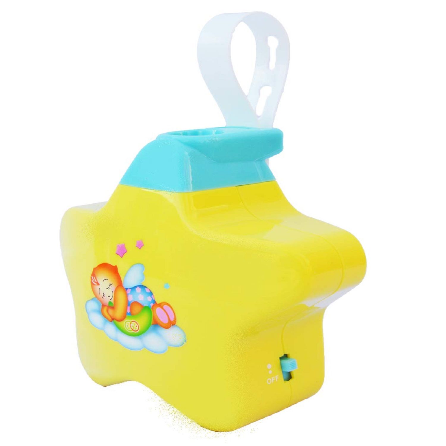 KTRS Enterprise Star Projector with Star Light Show Projector for Kids and Music for Sleeping New Born Toy Little Angel Baby Sleep Toy (Star Projector)