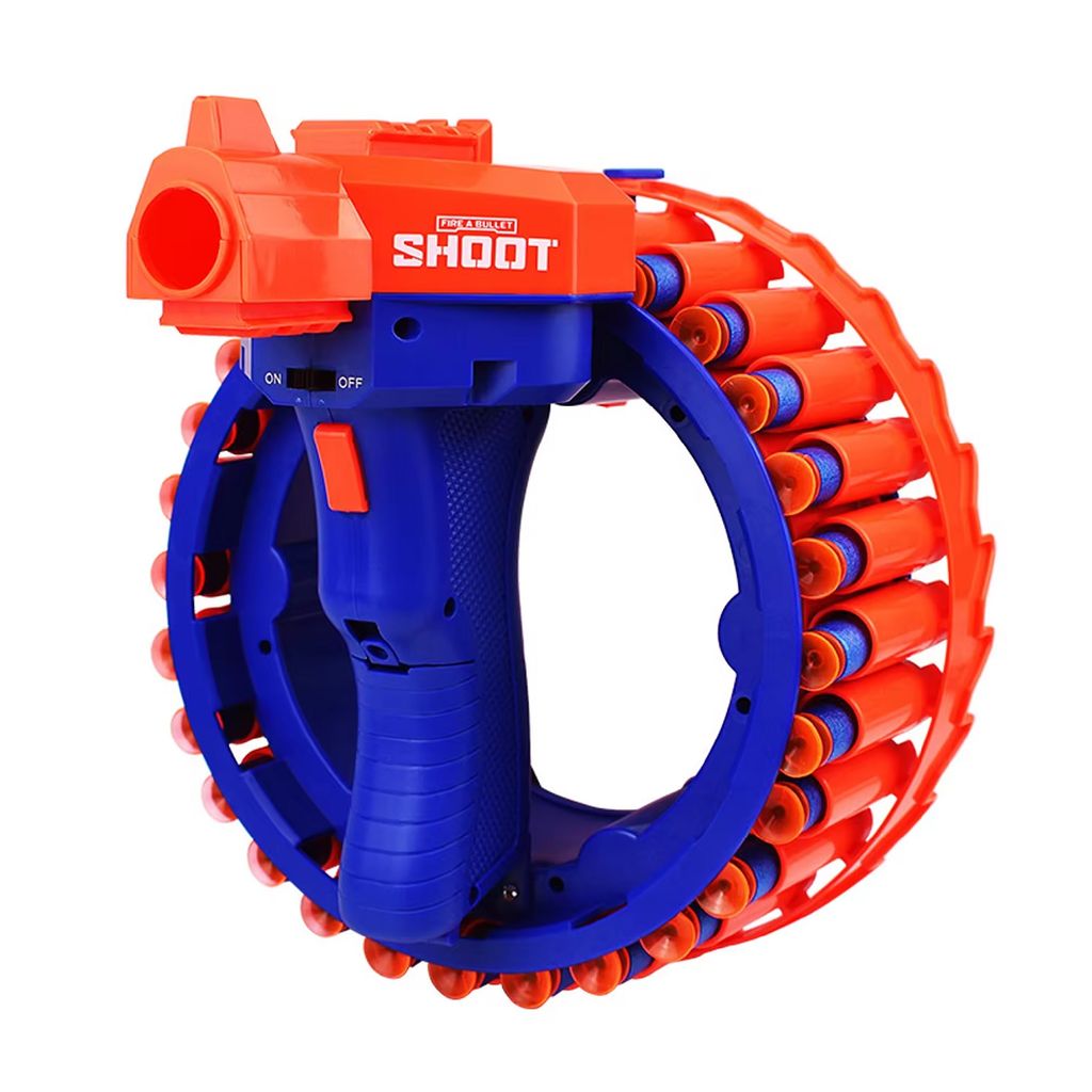 KTRS ENTERPRISE cross-border electric soft gun for kids Bracelet runner sponge rounds Family shooting toy gun - Toys and Games | Buy online on ZillyBuy