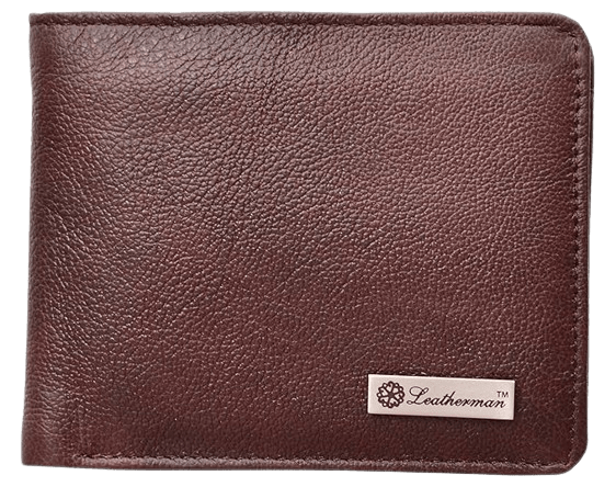 LEATHERMAN GENUINE LEATHER MENS WALLET-1513A_br - Handbags | Buy online on ZillyBuy
