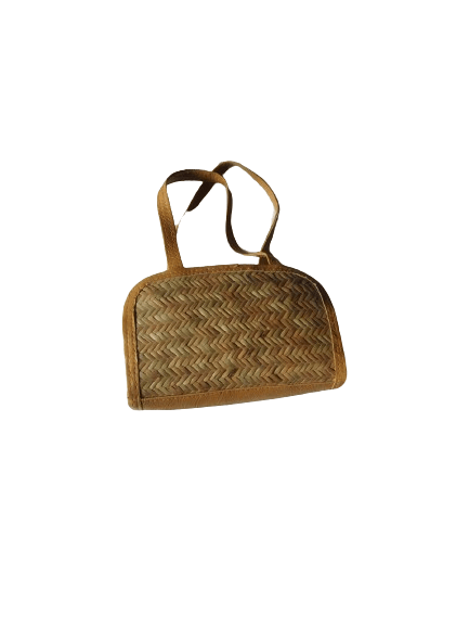 Sitalpati Ladies Purse Handbag brown With Long Strap - Handbags | Buy online on ZillyBuy