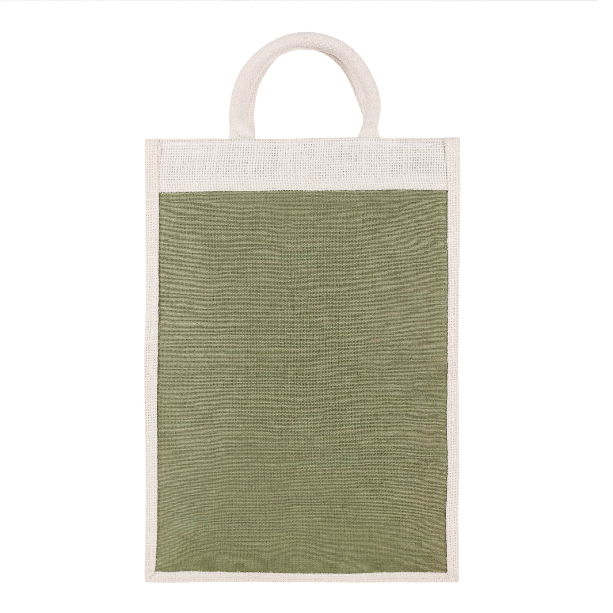 Raiganj Crafts : Jute Totes Bags for Women & Men Shopping Tote Bag Grocery bags Travel Bag / bag for shopping/tiffin/picnic/grocery/gym hand bag with zip and jute handle
