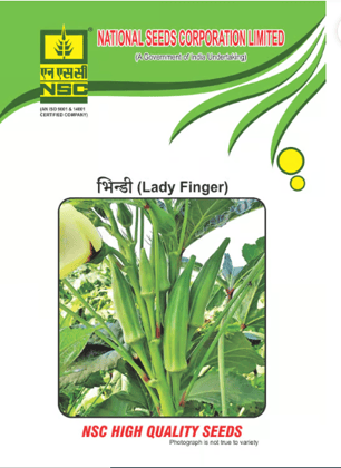 NSC Bhindi Seed, Variety: Kashi Chaman 100gm