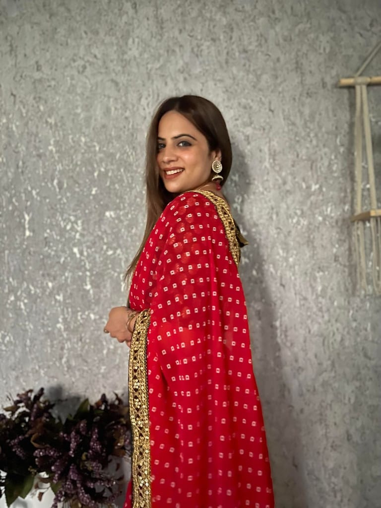 SHREE GANAPATI FASHION Georgette Embroider Saree