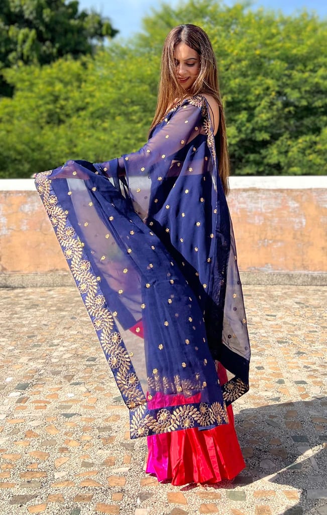 SHREE GANAPATI FASHION New Trending Georgette Embroidery saree