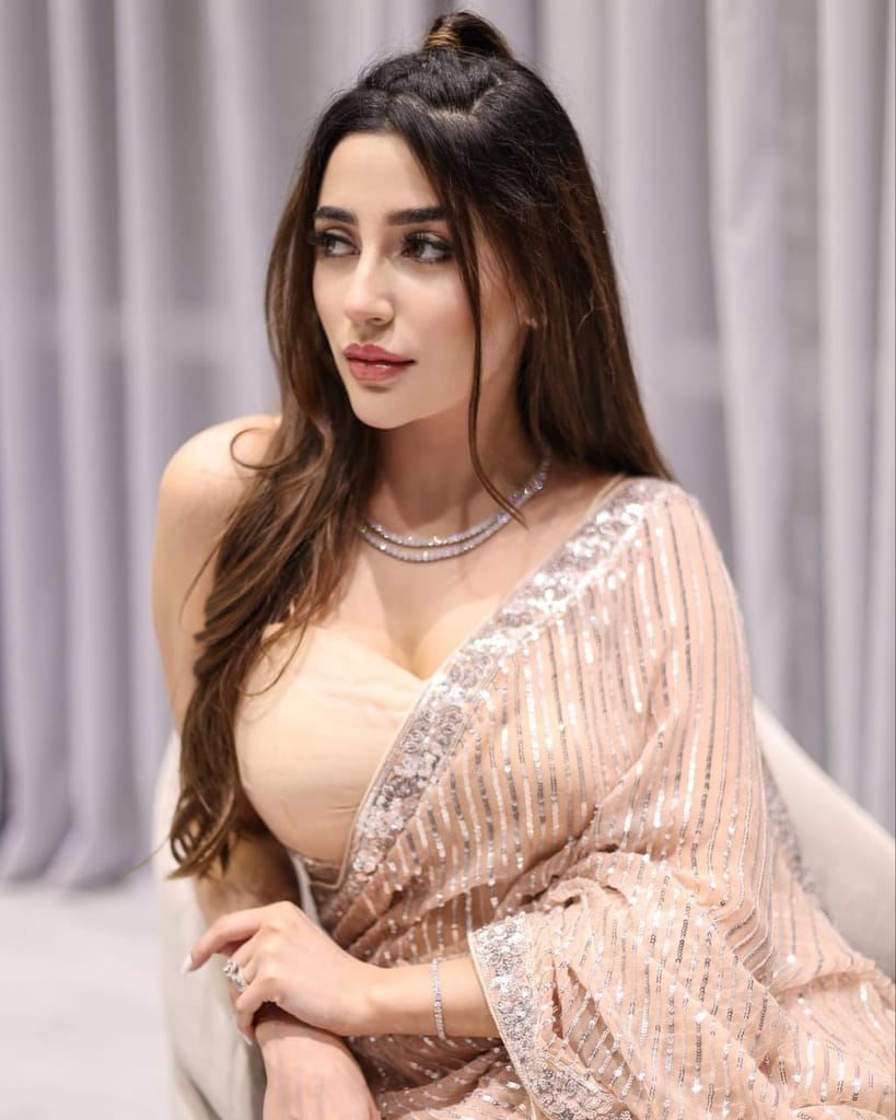 SHREE GANAPATI FASHION Premium Georgette Embroider Saree