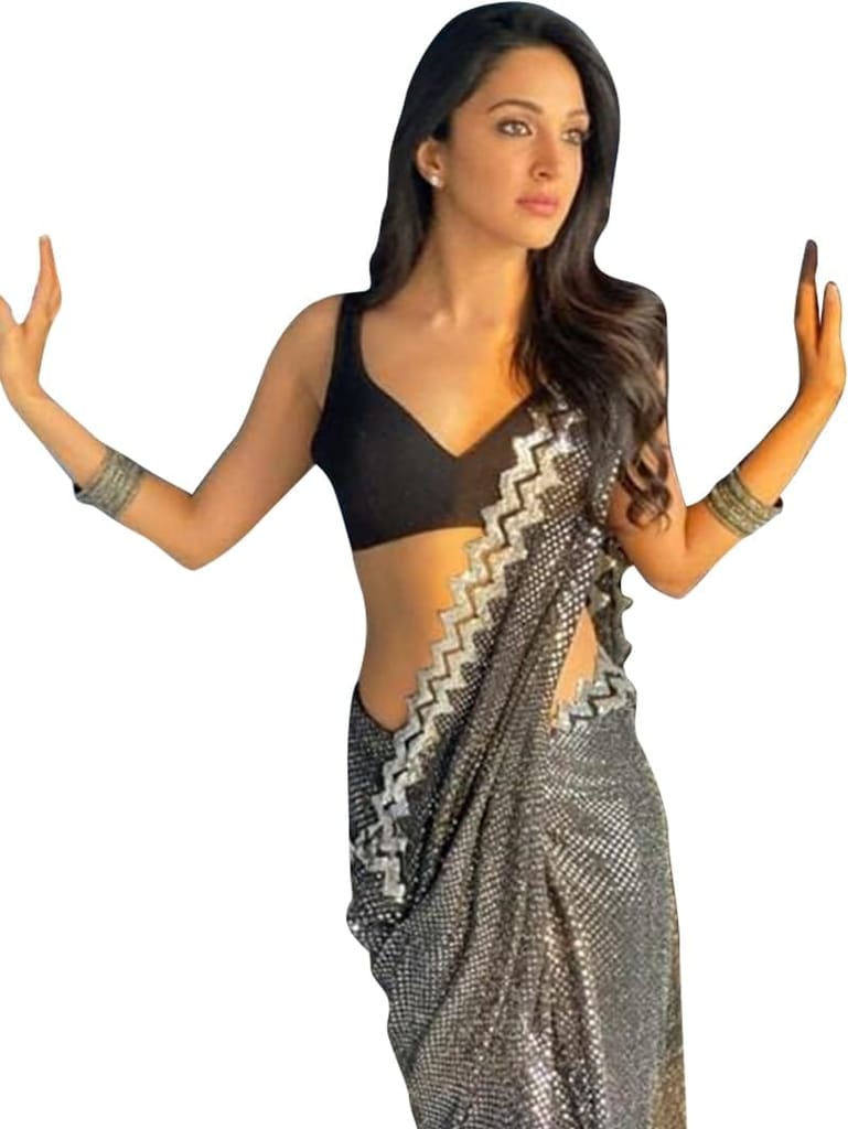 SHREE GANAPATI FASHION Premium Georgette Embroider Saree