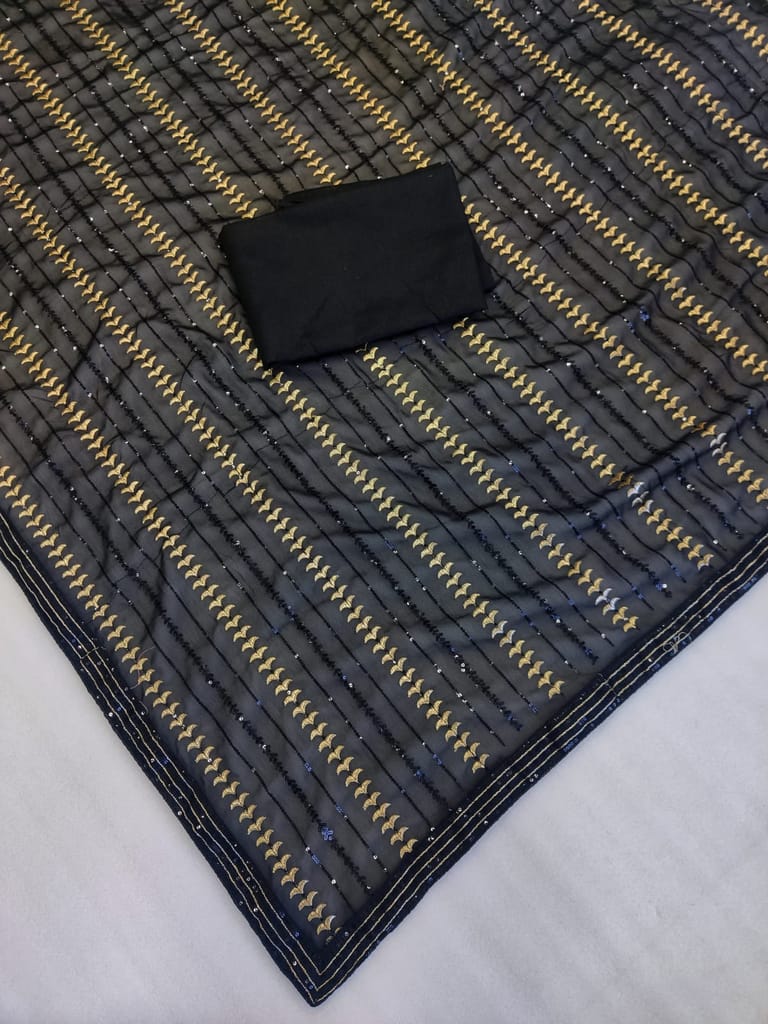 SHREE GANAPATI FASHION New Trend Premium Embroider Saree