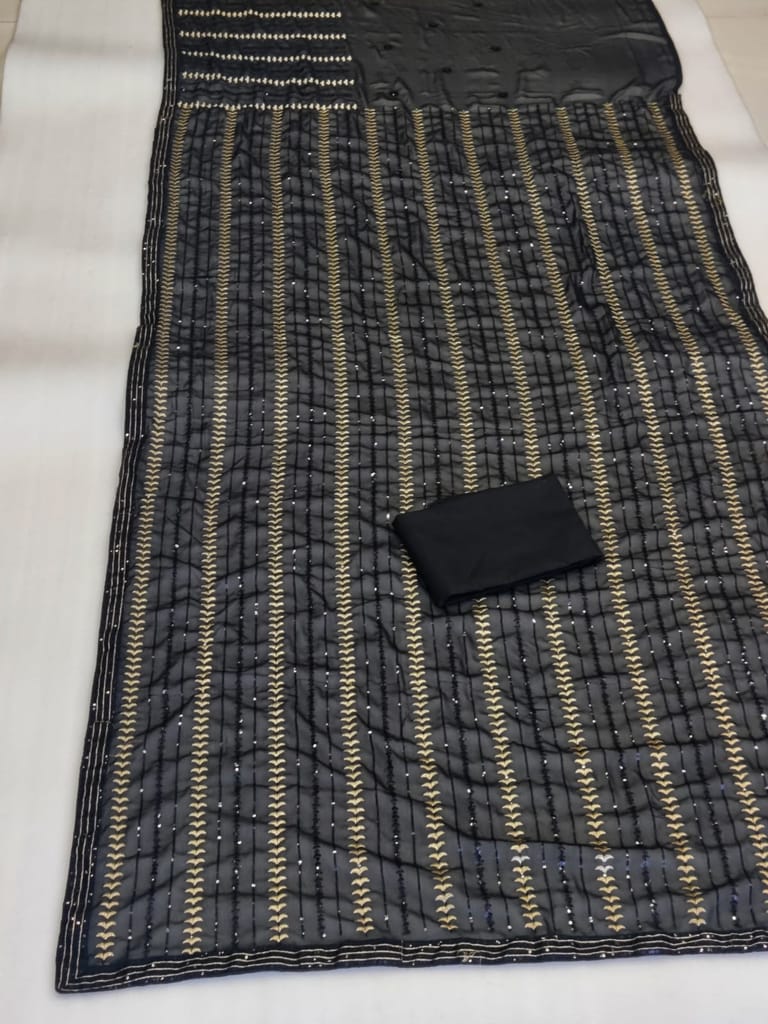 SHREE GANAPATI FASHION New Trend Premium Embroider Saree