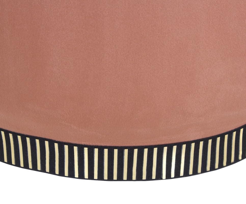 Shadowkart Pouffes Sitting Stool for Living Room, Make up Table Mudda Puffy Wooden Ottoman Stools, Pouffe Footstool, Pouf for Office Home Decoration & Dressing Table, 16x16x18 Inch, Mouse