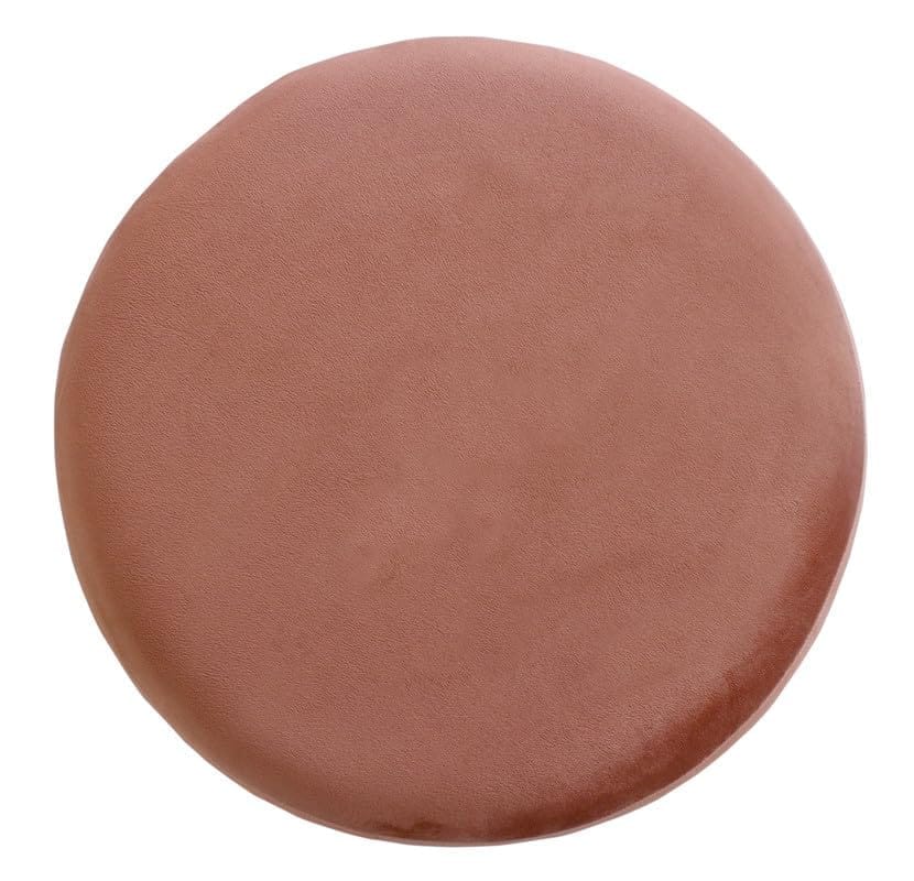 Shadowkart Pouffes Sitting Stool for Living Room, Make up Table Mudda Puffy Wooden Ottoman Stools, Pouffe Footstool, Pouf for Office Home Decoration & Dressing Table, 16x16x18 Inch, Mouse