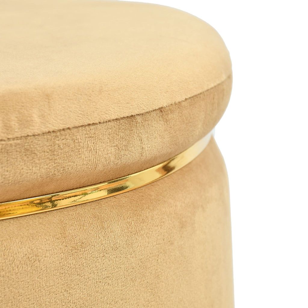 ShadowKart Ottoman Pouffes Stool for Living Room | Footrest Seat Pouf Puffy Foam Stool | Foot Stool Home Decoration