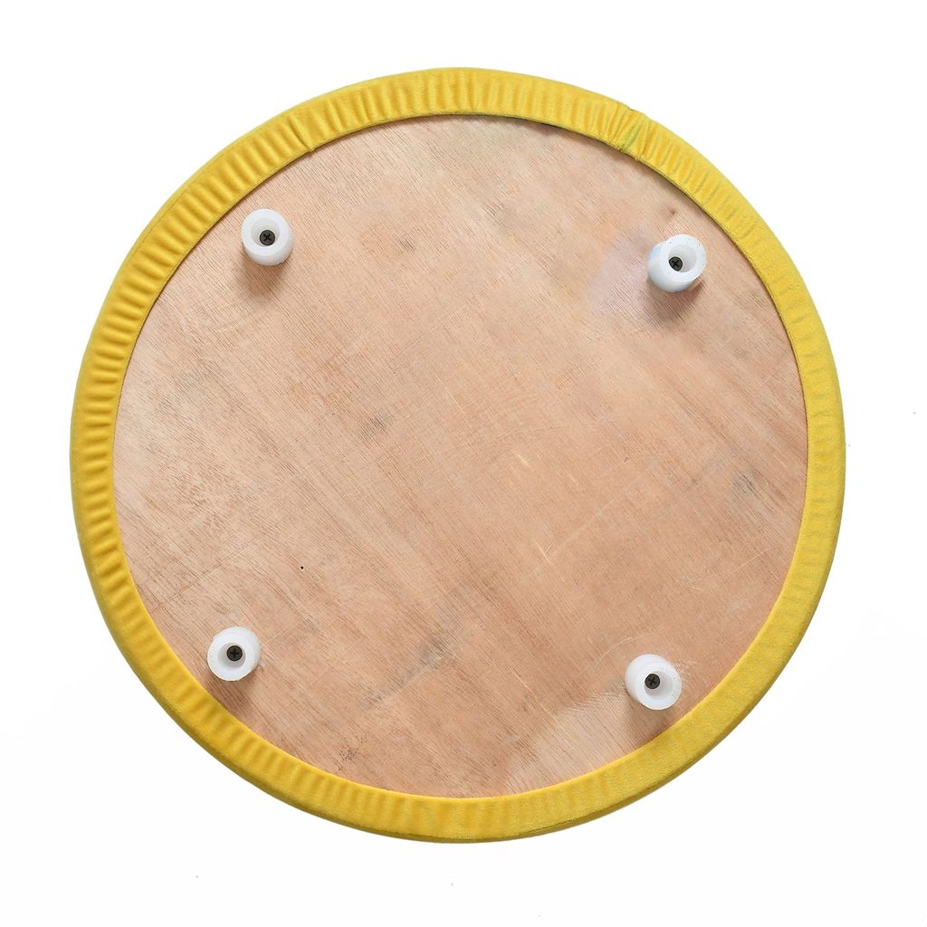 SmartKart Ottoman Pouffe Stool for Living Room Poof Sitting Furniture Footrest Pouffe for Sitting | Foot Stool for Office, 16x16x16 Inch