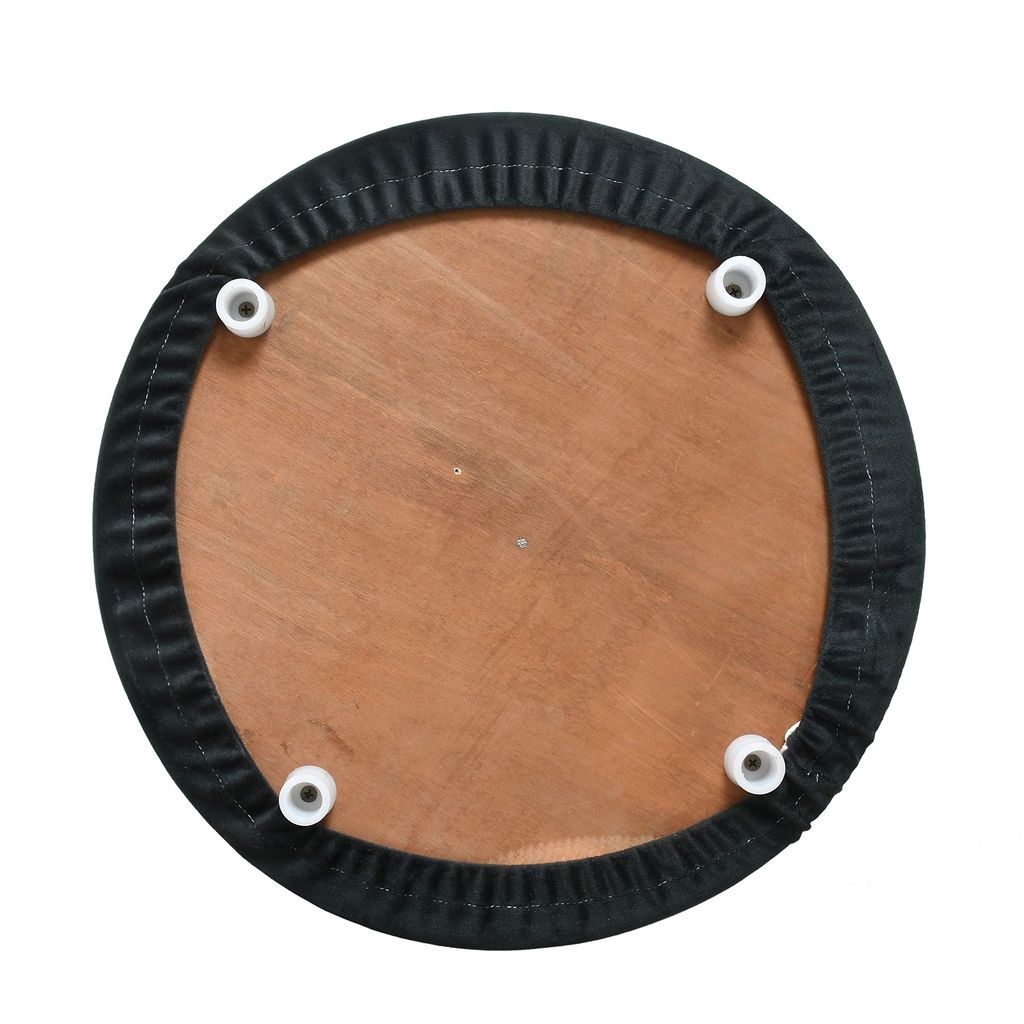 SmartKart Ottoman Pouffe Stool for Living Room Poof Sitting Furniture Footrest Pouffe for Sitting | Foot Stool for Office, 16x16x16 Inch