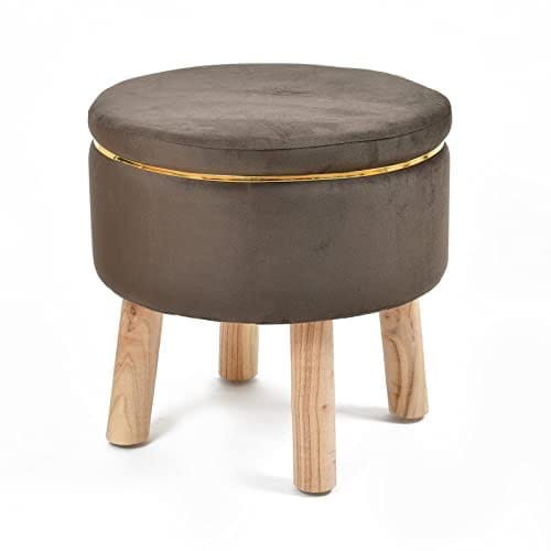 ShadowKart Ottoman Pouffes Stool for Living Room | Footrest Seat Pouf Puffy Foam Stool | Foot Stool Home Decoration