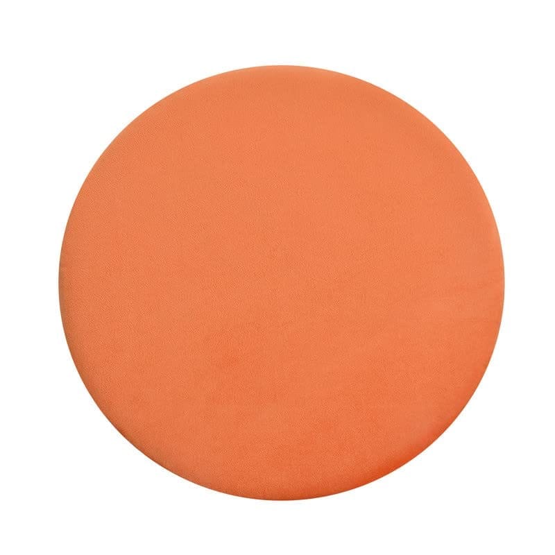 ShadowKart Sitting Stool Ottoman Pouffes for Living Room Sitting Bench Furniture Wooden Footrest Pouf Seat Puffy Foam Small Foot Stool for Office Home Decor, 16x16x18 Inch